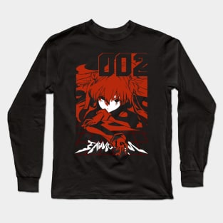 Eva 002 Neon Genesis Evangelion Long Sleeve T-Shirt